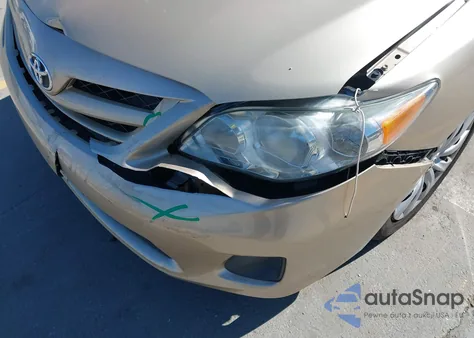 2012 Toyota Corolla Le из США, поврежденный, VIN 5YFBU4EEXCP050648